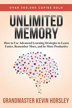 Unlimited Memory book by Grandmaster Kevin Horsley