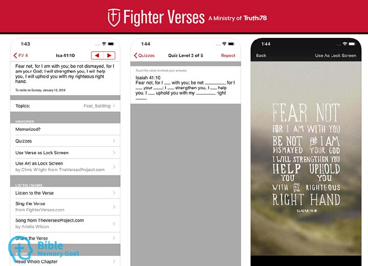 Fighter Verses App screenshots