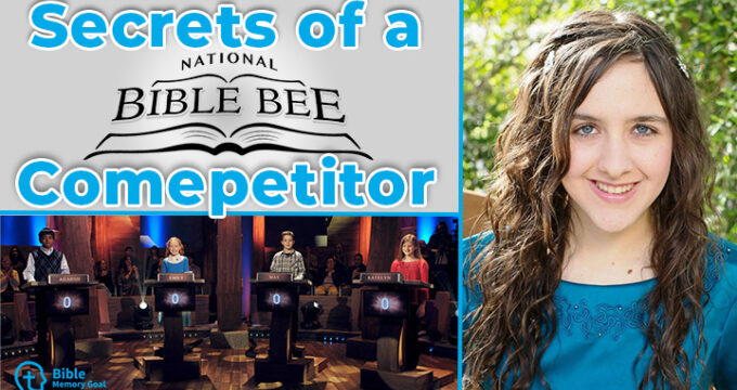 Bible Memory Secrets from Bible Bee Competitor Brittany Schlichter