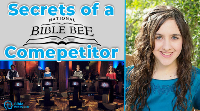 Bible Memory Secrets from Bible Bee Competitor Brittany Schlichter