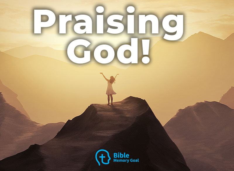 Bible verses about praising God