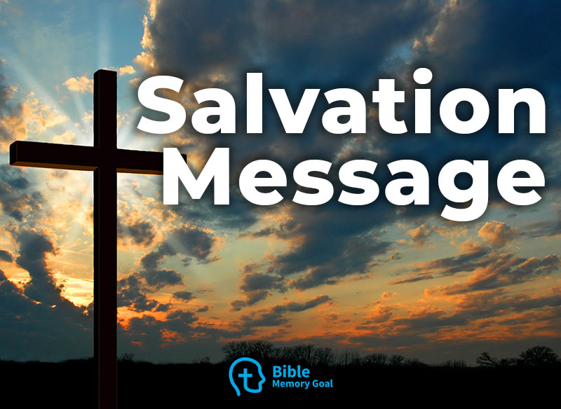 Bible verses about the salvation message