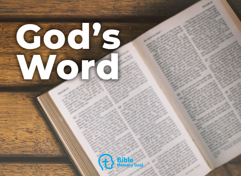 Verses about God's Word