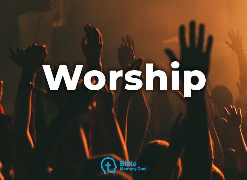 Verses about worship