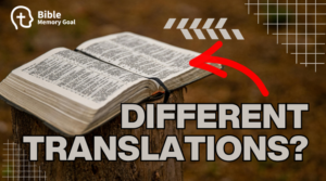 Memorize in different Bible translations