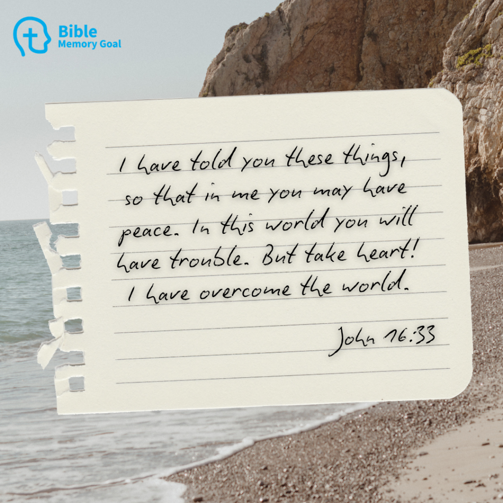 John 16:33 Verse Card