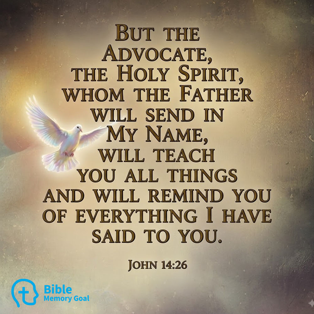 John 14:26 verse card