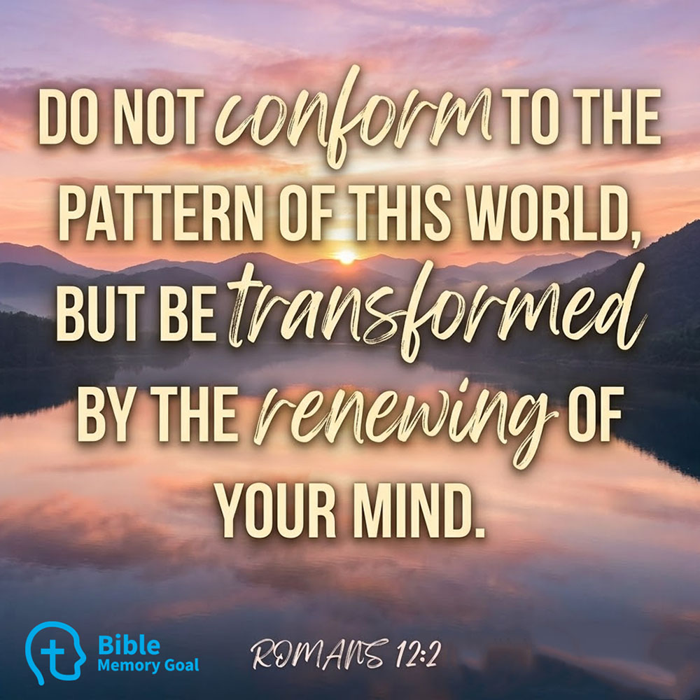 Romans 12:2 verse card
