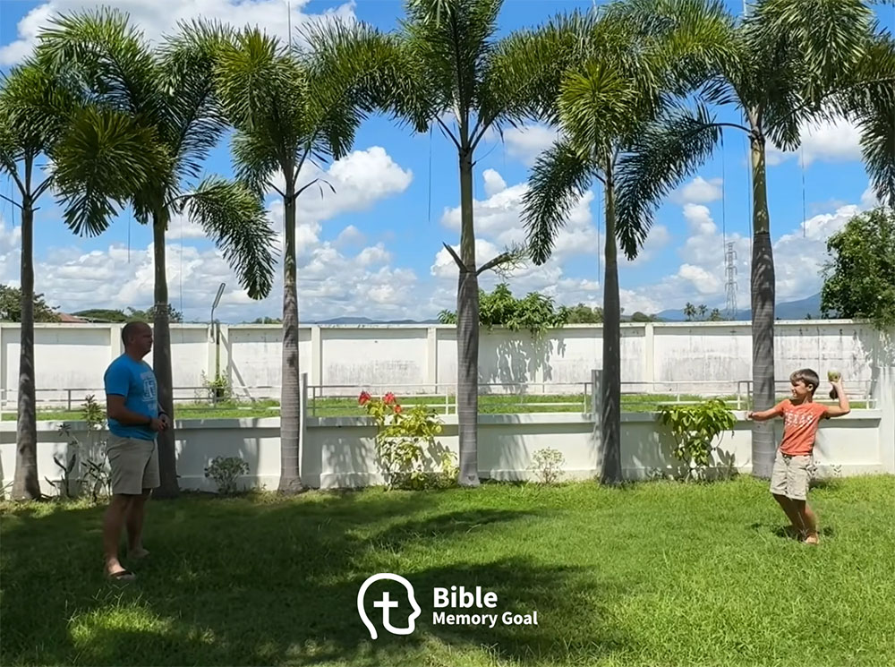 Pass the Verse Bible memory game